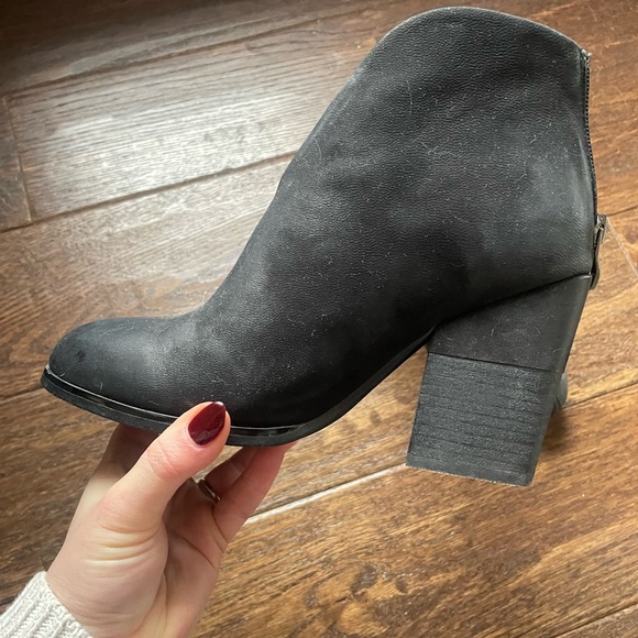 Antelope Black Ankle Booties Size 37 - Picture 4 of 14